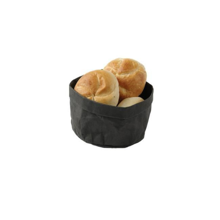 Sac Kraft Alimentaire Lavable Noir 170x170x150mm - Hendi