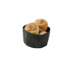 Sac Kraft Alimentaire Lavable Noir 170x170x150mm - Hendi