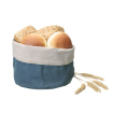 Sac &agrave; pain rond en coton durable gris fonc&eacute; ⌀200x(H)200mm - Hendi