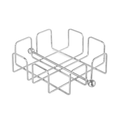 Porte-serviettes professionnel chrom&eacute; 190x190mm - Hendi