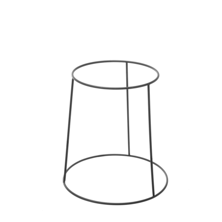 R&eacute;hausseur de corbeille professionnel, rond ⌀250mm, hauteur 265mm - Hendi