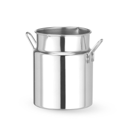 Pot &agrave; snack professionnel en inox, dimensions ⌀70 x 100 mm - Hendi