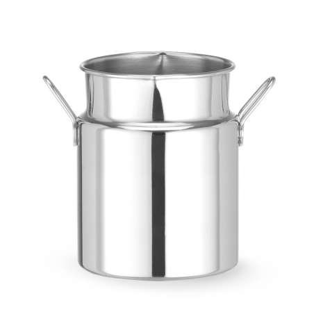 Pot &agrave; snack professionnel en inox, dimensions ⌀70 x 100 mm - Hendi