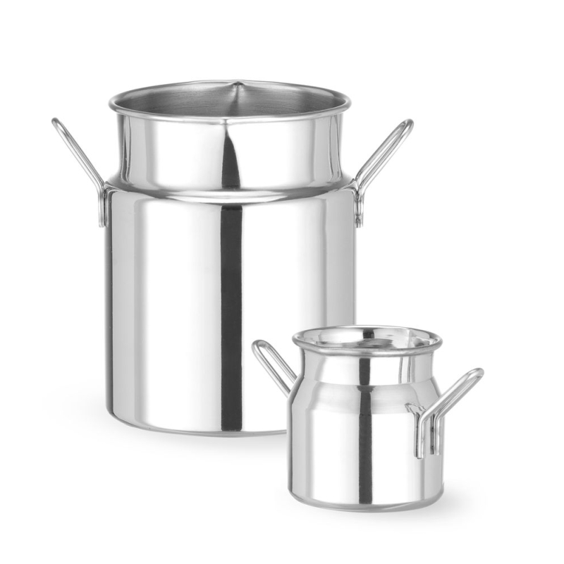 Pot &agrave; snack professionnel en inox, dimensions ⌀70 x 100 mm - Hendi