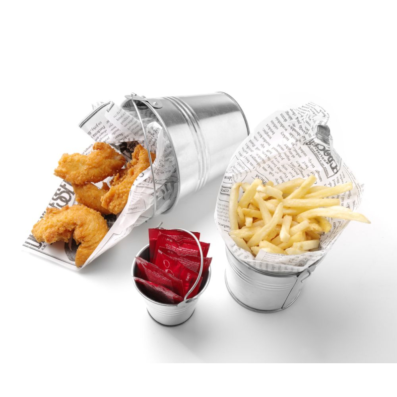 Seau Inox Professionnel avec Anse &Oslash;70x(H)65mm - Hendi