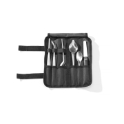 Set de dressage Chef professionnel 6 pi&egrave;ces, acier inoxydable, pour sushis et desserts - Hendi