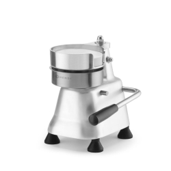 Presse &agrave; hamburgers professionnelle, diam&egrave;tre 130 mm, aluminium anodis&eacute; - Hendi