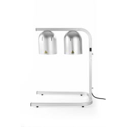 Portique Chauffe-Plat Infrarouge Professionnel, 2 Lampes, Hauteur Ajustable - Hendi