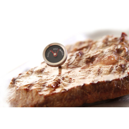 Thermom&egrave;tre &agrave; Steak Professionnel Inox pour Four, Set de 4 Pi&egrave;ces - Hendi