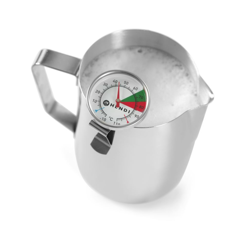 Thermom&egrave;tre &agrave; Lait Professionnel HENDI pour Cappuccino, Plage -10 &agrave; 110&deg;C - Hendi