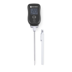 Thermom&egrave;tre digital professionnel avec sonde, &eacute;tanche IP65, -50&deg;C &agrave; 350&deg;C - Hendi
