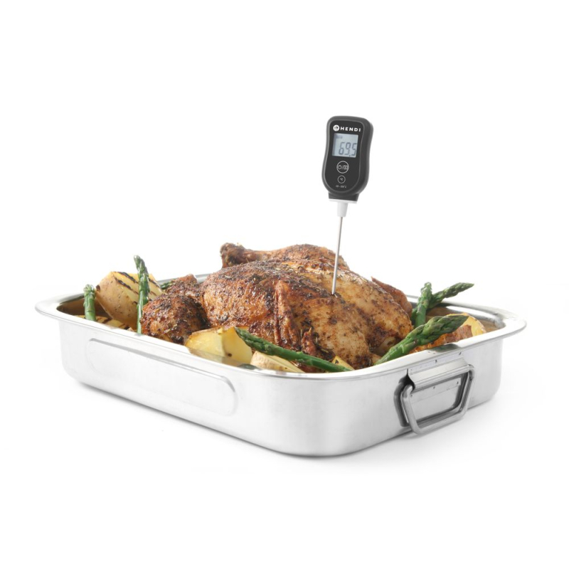 Thermom&egrave;tre digital professionnel avec sonde, &eacute;tanche IP65, -50&deg;C &agrave; 350&deg;C - Hendi