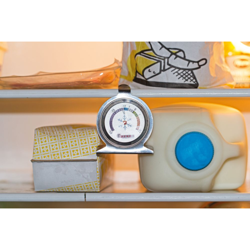 Thermom&egrave;tre R&eacute;frig&eacute;rateur Professionnel Inox -50&deg;C &agrave; +25&deg;C - Hendi