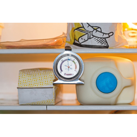 Thermom&egrave;tre R&eacute;frig&eacute;rateur Professionnel Inox -50&deg;C &agrave; +25&deg;C - Hendi
