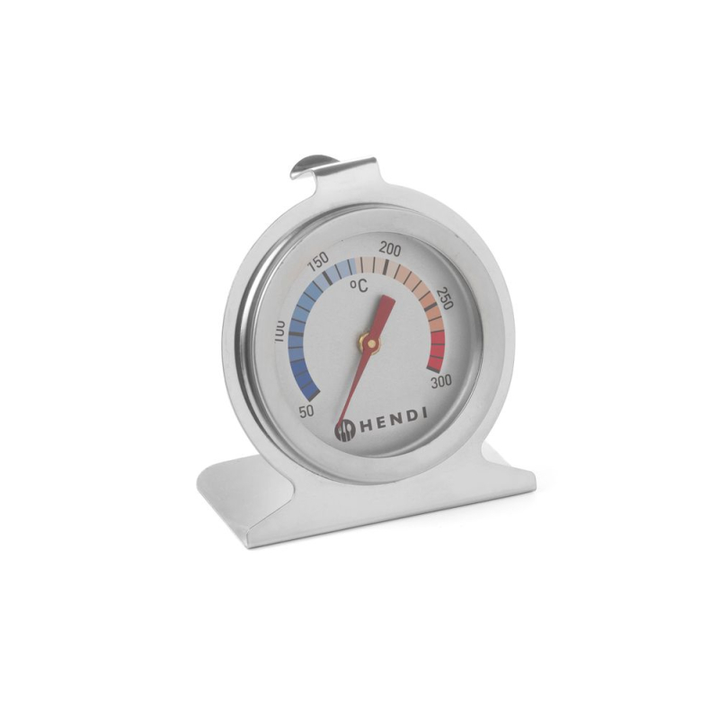 Thermom&egrave;tre de Four Inox 50-300&deg;C, 60x40x(H)70mm - Hendi