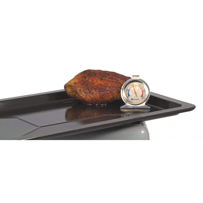 Thermom&egrave;tre de Four Inox 50-300&deg;C, 60x40x(H)70mm - Hendi