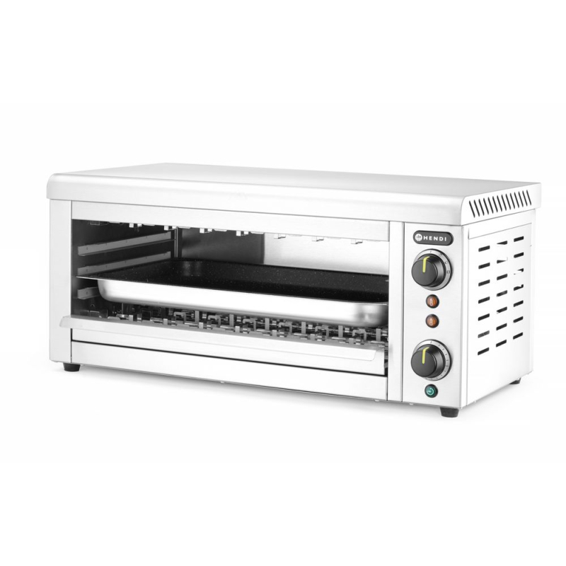 Salamandre professionnelle Quartz infrarouge GN 1/1, 3645W - Hendi