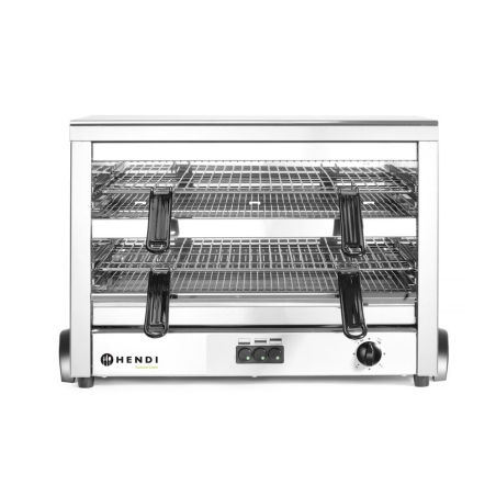Salamandre Grille-Pain Professionnelle Quartz MAXI GN 1/1, 400V/4500W, 682x528x455mm - Hendi