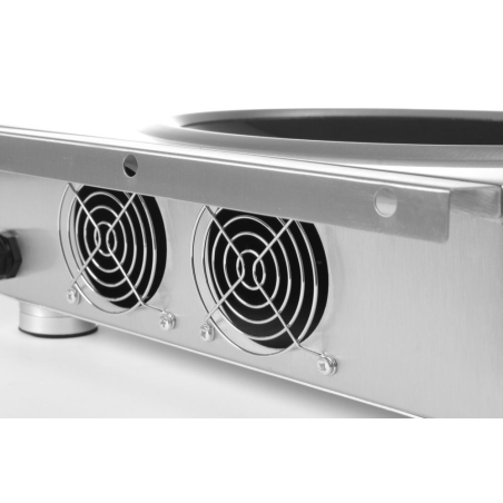 Wok &agrave; induction Professionnel 3500W Profi Line, Unit&eacute; d'Induction - Hendi