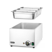 Bain-Marie Set Ranger avec 3 Bacs GN 1/3 et Couvercles, 1000W - Hendi