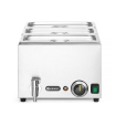 Set Bain-marie &eacute;lectrique GN 1/1 avec robinet vidange et 3 bacs GN 1/3 &ndash; RANGER - Hendi