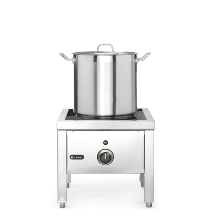 R&eacute;chaud &agrave; induction haute puissance 5000W, 400V, 422x400x366mm - Hendi