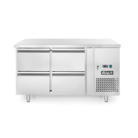 R&eacute;frig&eacute;rateur Comptoir Professionnel 4 Tiroirs Profi Line 280L - Hendi