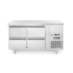 R&eacute;frig&eacute;rateur Comptoir Professionnel 4 Tiroirs Profi Line 280L - Hendi
