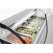 Vitrine r&eacute;frig&eacute;r&eacute;e professionnelle pour sushis 5x GN 1/3, Arktic - Hendi