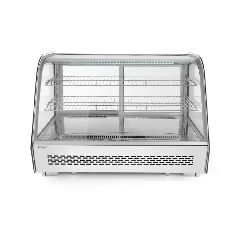 Vitrine de pr&eacute;sentation r&eacute;frig&eacute;r&eacute;e 160L, 885x570x(H)680mm, 0-6&deg;C - Hendi
