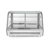 Vitrine de pr&eacute;sentation r&eacute;frig&eacute;r&eacute;e 160L, 885x570x(H)680mm, 0-6&deg;C - Hendi