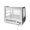 Vitrine de pr&eacute;sentation r&eacute;frig&eacute;r&eacute;e Arktic 120L, double vitrage, LED, 707x570x(H)680mm - Hendi