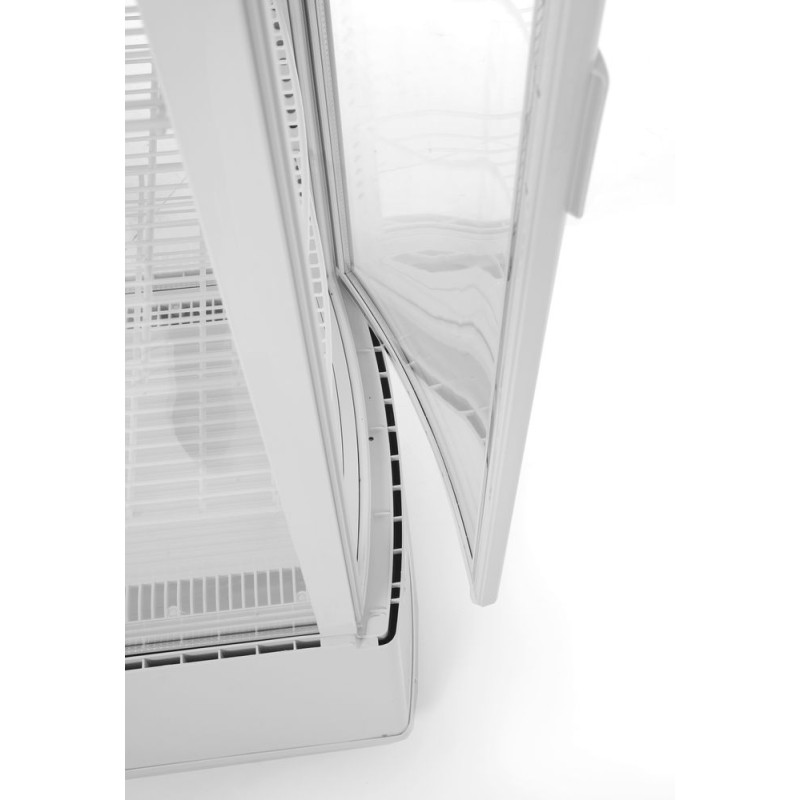 Vitrine r&eacute;frig&eacute;r&eacute;e professionnelle Arktic 270L, 0-6&deg;C, Blanc - Hendi