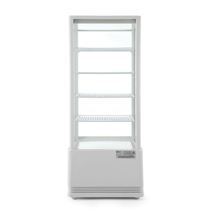 Vitrine R&eacute;frig&eacute;r&eacute;e de Table Arktic, 98 Litres, Blanche, 4 &eacute;tag&egrave;res - Hendi
