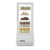 Vitrine R&eacute;frig&eacute;r&eacute;e de Table Arktic, 98 Litres, Blanche, 4 &eacute;tag&egrave;res - Hendi