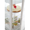 Vitrine R&eacute;frig&eacute;r&eacute;e de Table Professionnelle, 68L, Blanche, Classe &Eacute;nergie B - Hendi