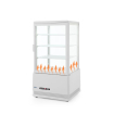 Vitrine R&eacute;frig&eacute;r&eacute;e de Table Professionnelle, 68L, Blanche, Classe &Eacute;nergie B - Hendi