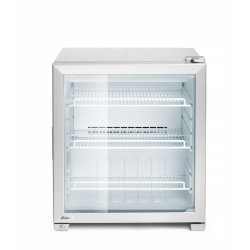 Vitrine r&eacute;frig&eacute;r&eacute;e n&eacute;gative de table 90L Arktic, d&eacute;givrage auto, LED - Hendi
