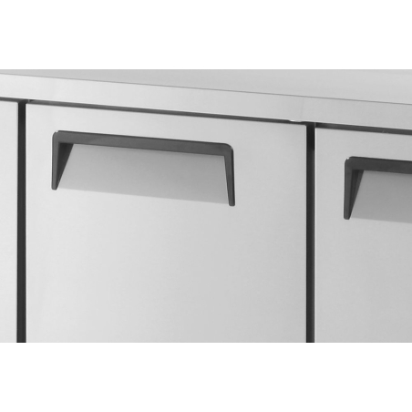R&eacute;frig&eacute;rateur comptoir professionnel deux portes Kitchen Line 220L, Arktic - Hendi