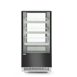 Vitrine R&eacute;frig&eacute;r&eacute;e Professionnelle 3 &Eacute;tag&egrave;res Inclin&eacute;es Arktic 300L (0-6&deg;C) - Hendi