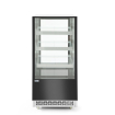 Vitrine R&eacute;frig&eacute;r&eacute;e Professionnelle 3 &Eacute;tag&egrave;res Inclin&eacute;es Arktic 300L (0-6&deg;C) - Hendi