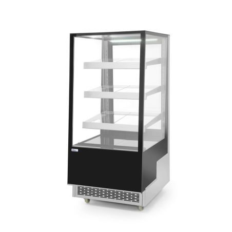 Vitrine R&eacute;frig&eacute;r&eacute;e Professionnelle 3 &Eacute;tag&egrave;res Inclin&eacute;es Arktic 300L (0-6&deg;C) - Hendi