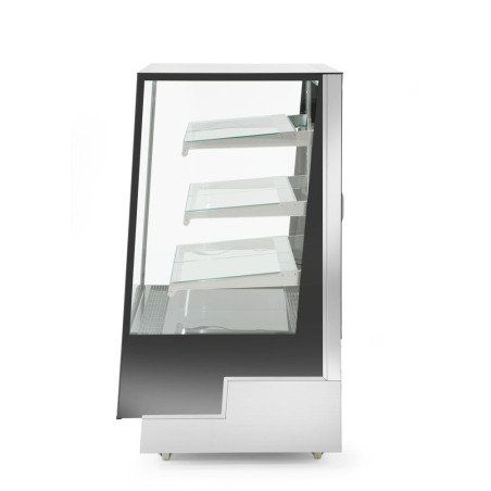 Vitrine R&eacute;frig&eacute;r&eacute;e Professionnelle 3 &Eacute;tag&egrave;res Inclin&eacute;es Arktic 300L (0-6&deg;C) - Hendi