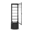 Vitrine r&eacute;frig&eacute;r&eacute;e professionnelle 270L, Arktic, Noire, 556x526x1913mm - Hendi