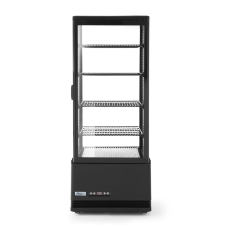 Vitrine de table r&eacute;frig&eacute;r&eacute;e Arktic 98L Noire 444x397x1100mm - Hendi