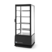 Vitrine de table r&eacute;frig&eacute;r&eacute;e Arktic 98L Noire 444x397x1100mm - Hendi