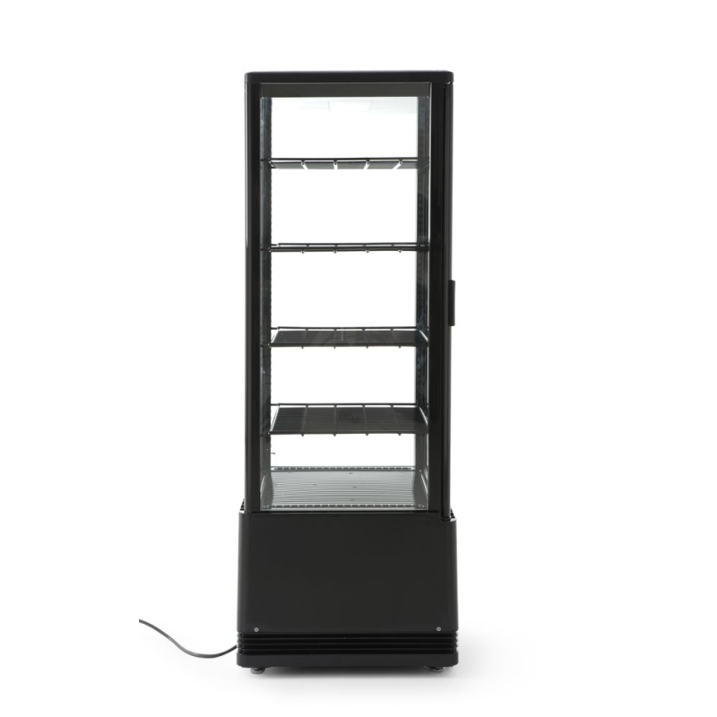 Vitrine de table r&eacute;frig&eacute;r&eacute;e Arktic 98L Noire 444x397x1100mm - Hendi