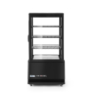 Vitrine de table r&eacute;frig&eacute;r&eacute;e 68 litres Arktic Noir 2/6&deg;C, Compresseur Inverter, 444x397x(H)875mm - Hendi
