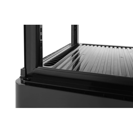 Vitrine de table r&eacute;frig&eacute;r&eacute;e 68 litres Arktic Noir 2/6&deg;C, Compresseur Inverter, 444x397x(H)875mm - Hendi
