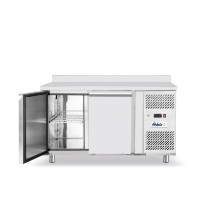 R&eacute;frig&eacute;rateur Comptoir Profi Line 280L, Deux Portes, GN 1/1, 1360x700x(H)879mm - Hendi